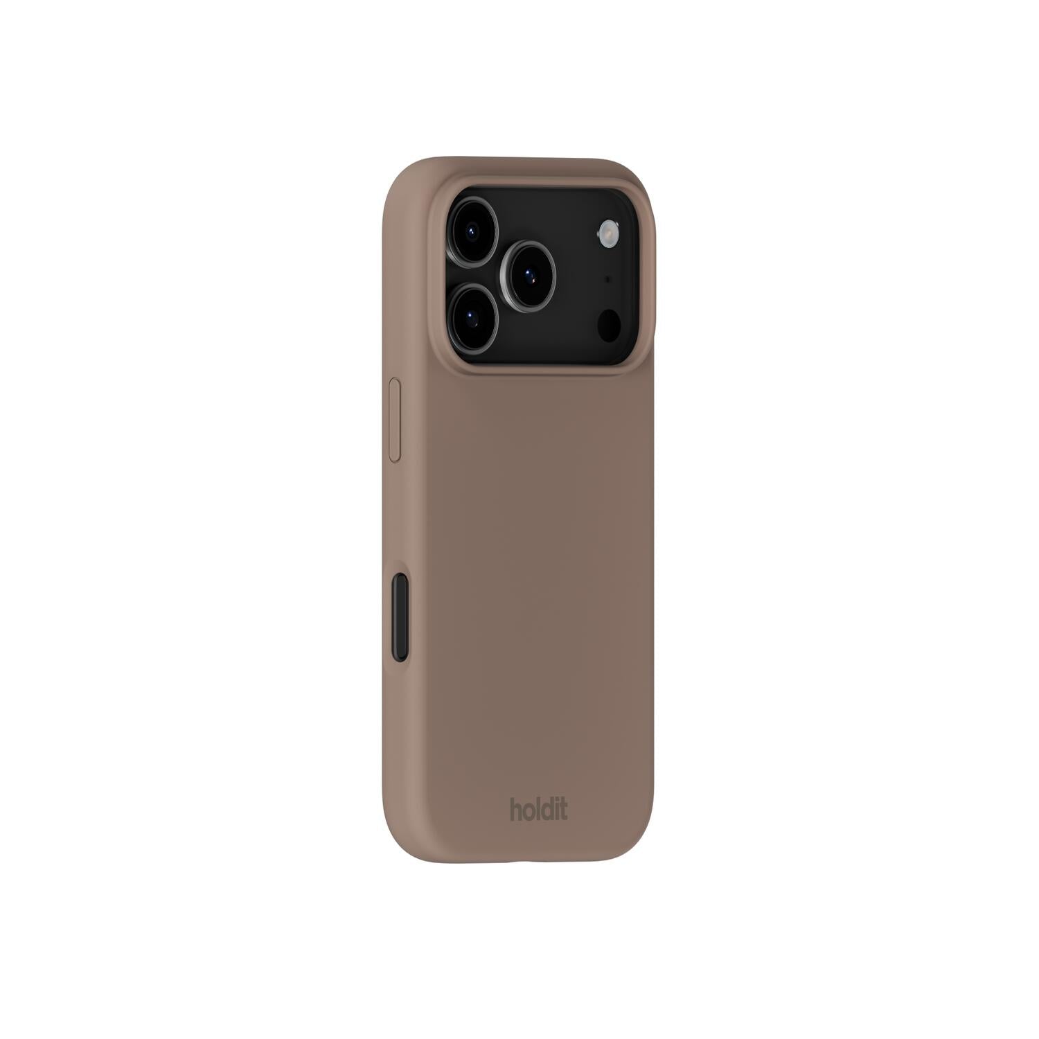 Silicone iPhone cover - Mocha Brown